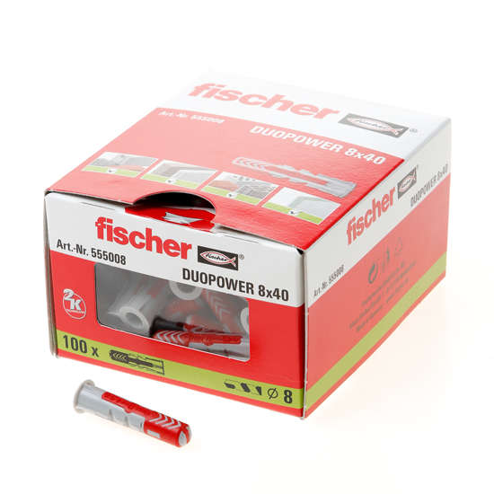 Afbeelding van Fischer plug Duopower 8x40mm