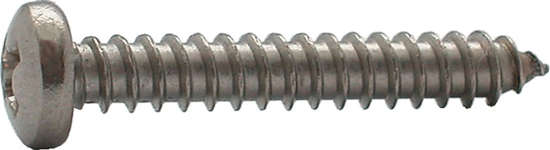 Afbeelding van Plaatschroef met cilinderkop phillips roestvaststaal A2 4.2 x 60mm