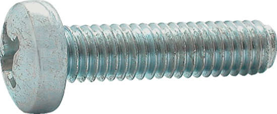Afbeelding van Metaalschroef cilinderkop verzinkt 4.8 M3 x 16mm