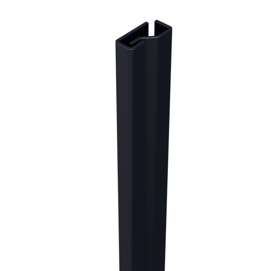 Afbeelding van Secustrip Plus binnendraaiend zwartgrijs fijnstructuur lengte 2050mm SKG* 1010.141.04