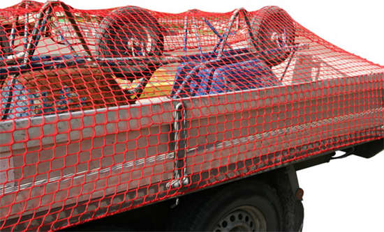 Afbeelding van Aanhangwagennet, rood, 200x300cm