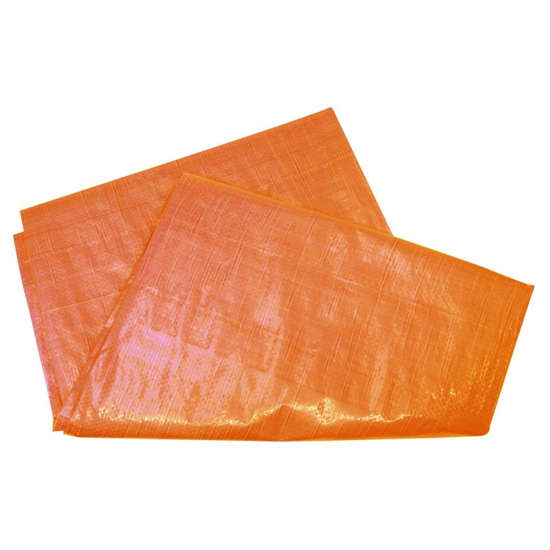 Afbeelding van Dekkleed ldpe oranje 4 x 6 meter (100g m2)