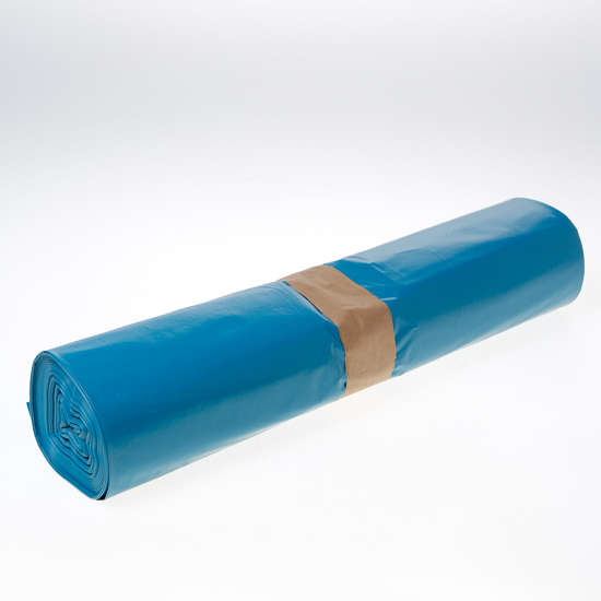 Afbeelding van Vuilniszak blauw 70 x 110cm set van 20 zakken