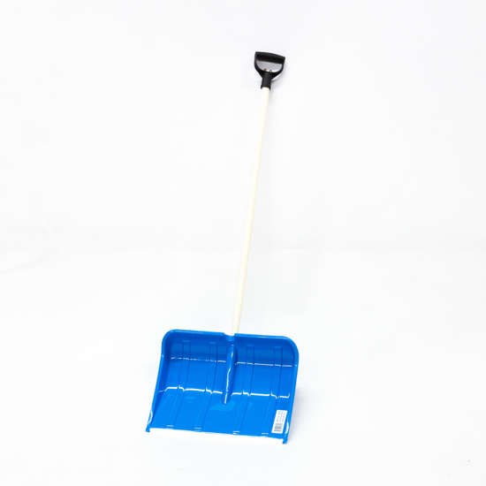Afbeelding van Sneeuwschuiver pvc blauw 48cm incl.steel