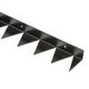 Afbeelding van SecuMax anti-klimstrip, 90 graden, van staal, kleur  zwart, lengte 1000mm, hoogte 60mm
